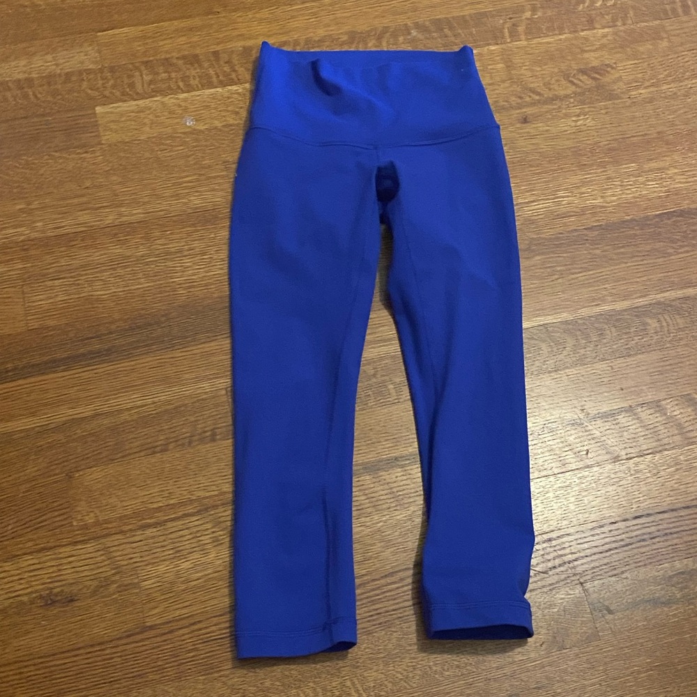 Lululemon Size 4 Royal Blue Leggings; 23” Inseam